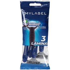 Lâminas Descartáveis Tripla Oscilante Mylabel 4 Un