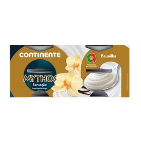 Iogurte Grego Mythos Baunilha Continente 500 gr (4 Un)