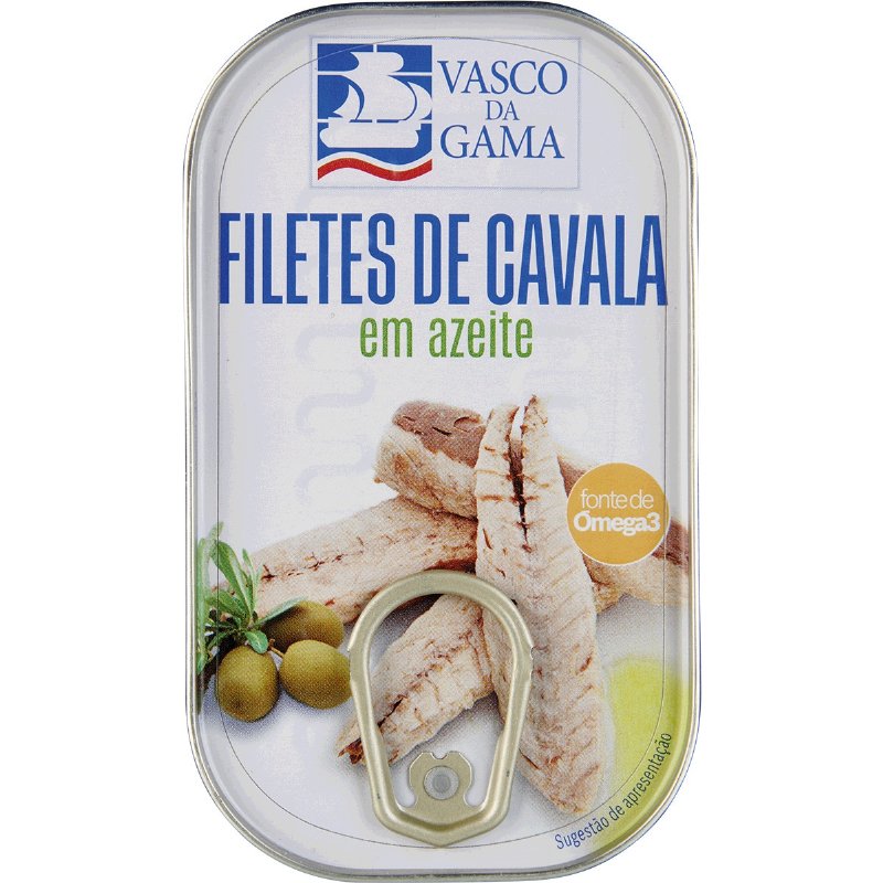 Filetes De Cavala Em Azeite 120 g