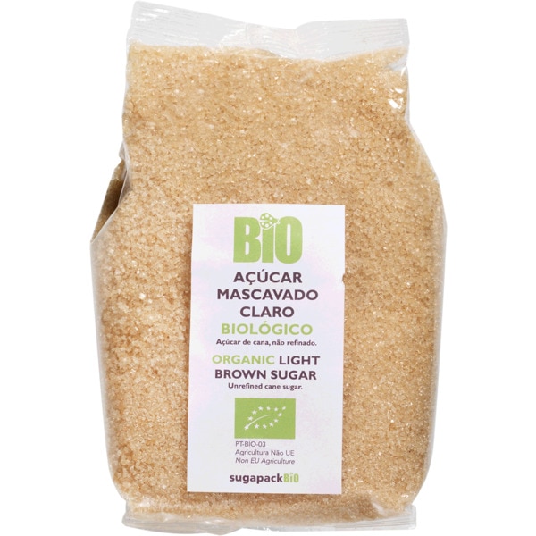 Açúcar Mascavado Claro Biológico 500 g