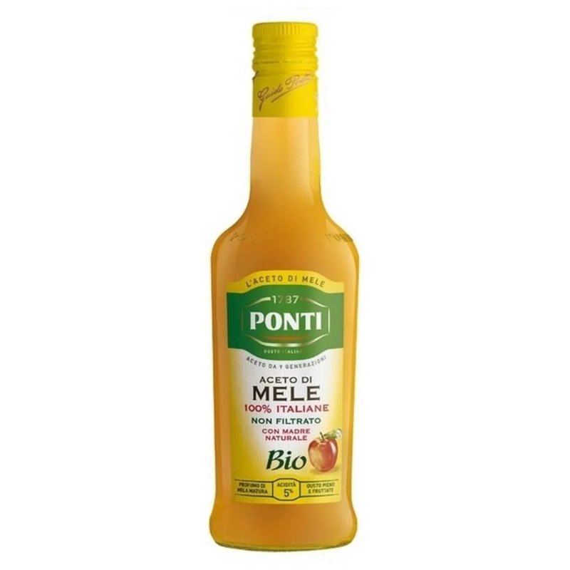 Ponti Vinagre Sidra Não Filtrada Bio 250 ml