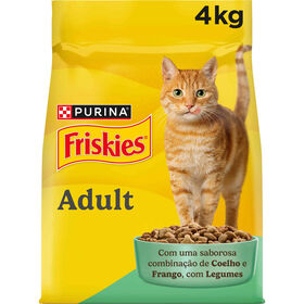 Ração Para Gato Adulto Coelho, Frango E Legumes Purina Friskies 4 kg