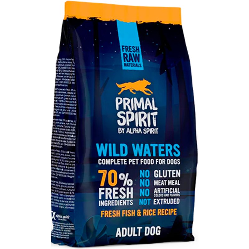 Alimentação Seca Para Cão Wild Waters 1 kg