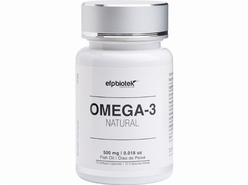 Suplemento Efpbiotek Omega 3 Natural 70Caps