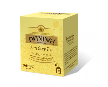 Chá Earl Grey Saquetas Twinings 10Un