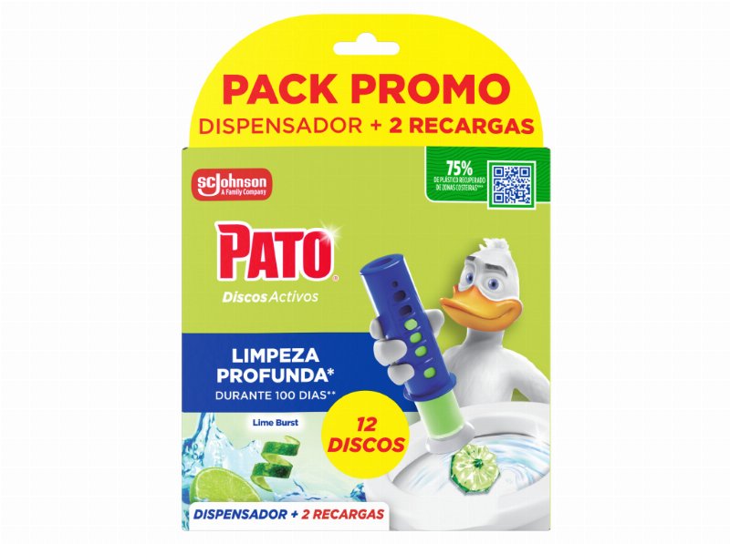 Bloco Sanitário Pato Discos Lima 1Apa+2Rec 2Un