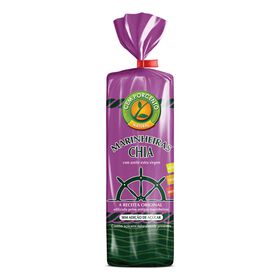 Bolachas Marinheiras Com Chia Cem Porcento 200 gr
