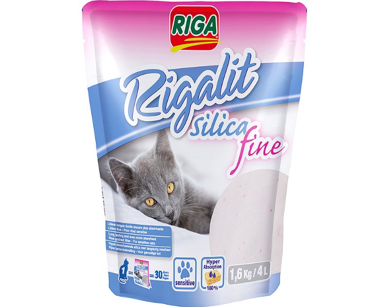 Silica Fina Para Gato Riga Sensitive 1.6 kg/4 l