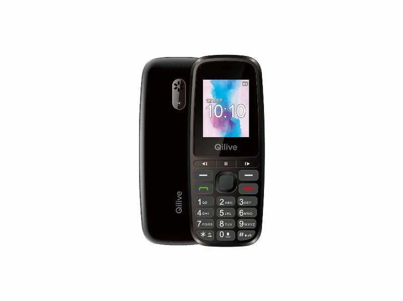 Telemovel Qilive 600143126 3 g/4 g Preto