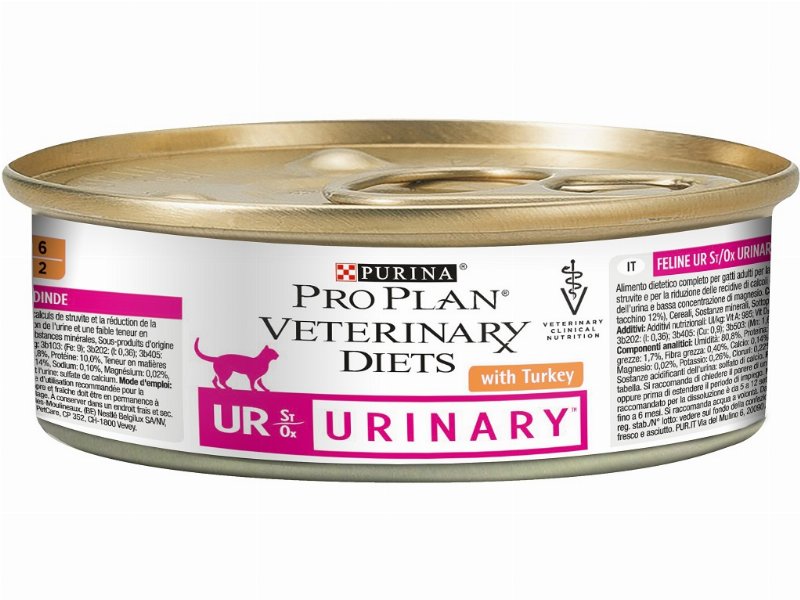 Comida Húmida Para Gato Vet Pro Plan Urinary Mousse Com Perú 195 g