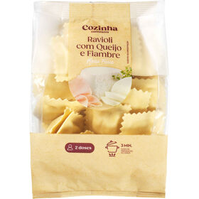 Ravioli Com Queijo E Fiambre Cozinha Continente 250 g