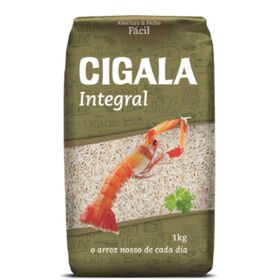 Arroz Agulha Integral Cigala 1 kg