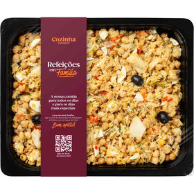 Salada De Grão E Bacalhau Para 6 Pessoas Cozinha Continente 1 kg