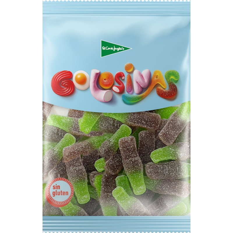 Gomas De Cola Com Açúcar 200 g