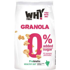 Granola Sem Açúcar Why Foods 300 gr
