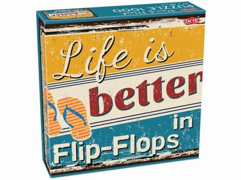 Puzzle Life Is Tactic 1000 Peças