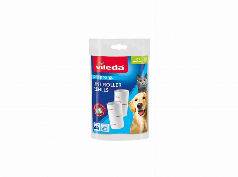 Conjunto De 2 Recargas Para Rolo Adesivo Vileda 29 Folhas