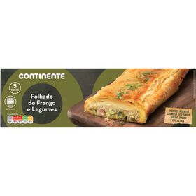 Folhado De Frango E Legumes Continente 550 gr
