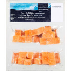 Cubos De Salmão Ultracongelado Royal  Greenland