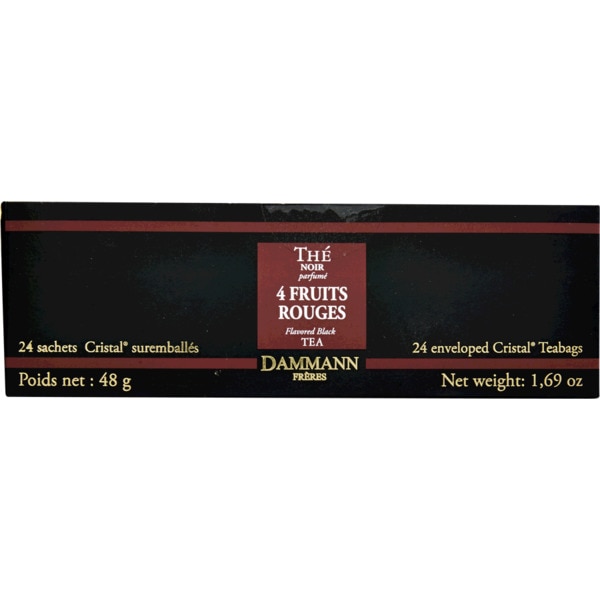 Chá Preto 4 Fruits Rouges 24 unidades