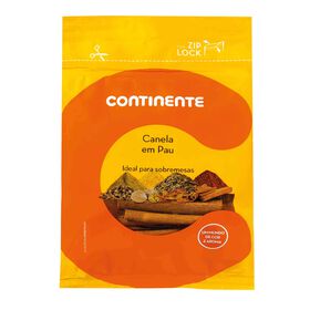 Canela Em Pau Em Saqueta Continente 80 gr
