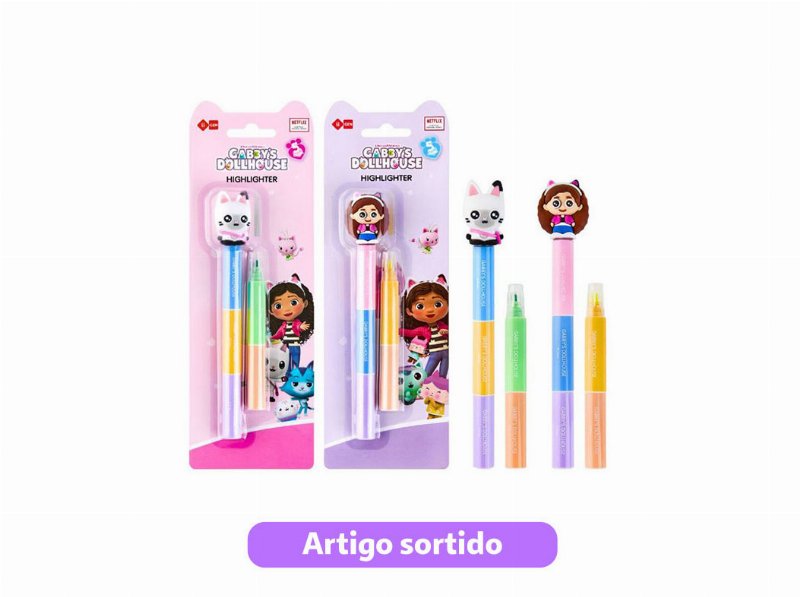 Sublinhador Gabby 5 Em 1 Unidade Modelos Sortidos