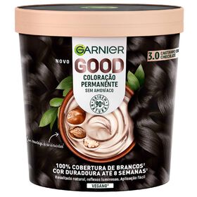 Coloração Permanente Castanho Escuro Chocolate 3.0 Garnier Good 1 Un