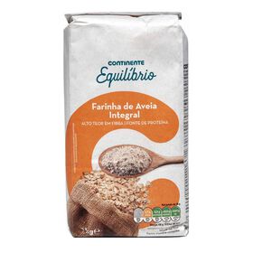 Farinha De Aveia Integral Continente Equilíbrio 1 kg