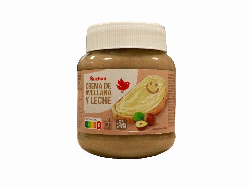 Creme Para Barrar Auchan Avelã E Leite 400 g