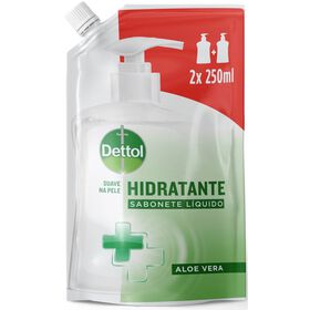 Sabonete Líquido Recarga Aloe Vera Dettol 500 ml