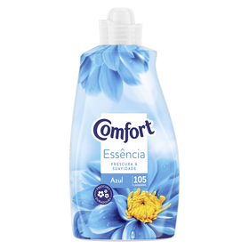 Amaciador Roupa Concentrado Essências Azul Comfort