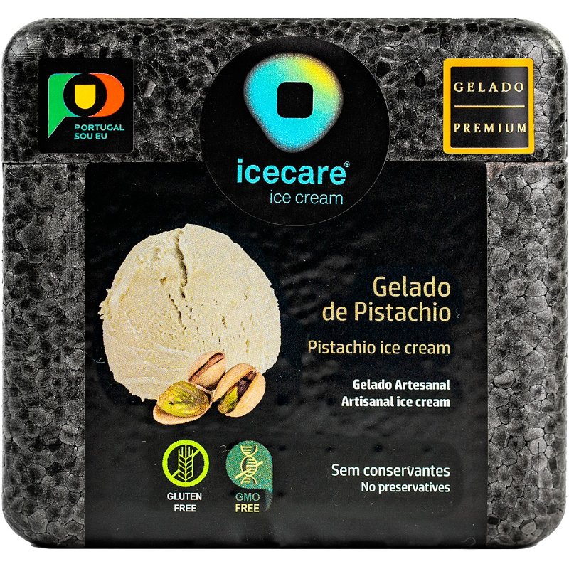 Gelado Artesanal De Pistacho 500 ml