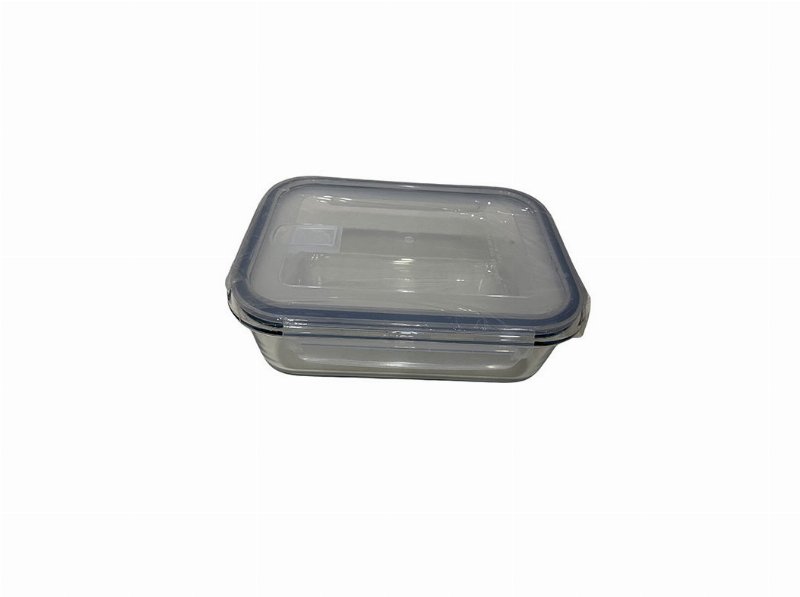 Caixa Em Vidro Rectangular Actuel Hermética Com Válvula 1.45 l