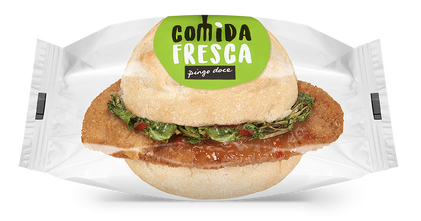 Sandes De Panado De Frango Com Sweet Chili Comida Fresca 0.422Kg