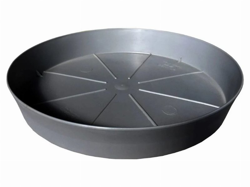 Prato De Plástico Gardenstar Preto Ø25Cm
