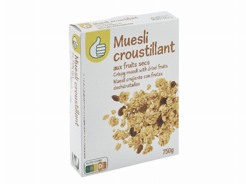 Muesli Polegar Com Frutos Secos 750 g