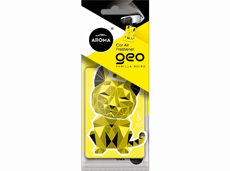 Ambientador Auto Aroma Car Geo Cat Vanilla 30D
