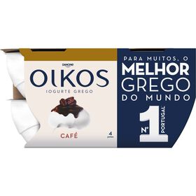 Iogurte Grego Café Oikos Danone 440 gr (4 Un)
