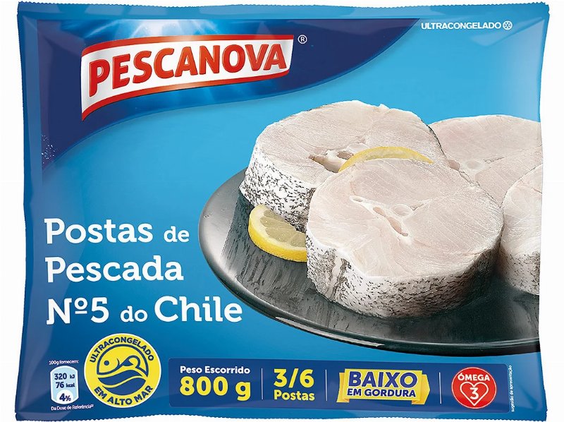 Posta Pescanova Pescada Nº5 Para Cozer 800 g