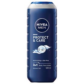 Gel De Banho Protect & Care Nivea Men 500 ml