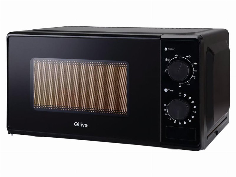 Micro-Ondas Com Grill Qilive Q.6431 Preto 20 l 700W
