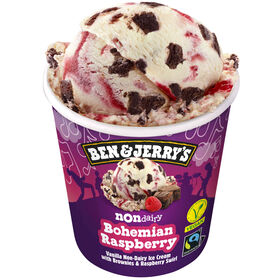 Gelado Bohemian Raspberry Vegan Sem Lactose Ben & Jerry's 465 ml