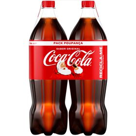 Refrigerante Com Gás Cola Coca-Cola 2 X 1,75 Lt