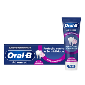 Pasta De Dentes Advanced Proteção Sensível Oral-B 75 ml