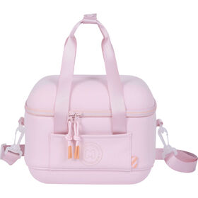 Lancheira Térmica Semi-Rígida Rosa Marshmallow
