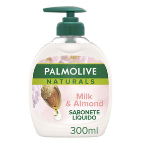Sabonete Líquido Hidratante Naturals Leite Amêndoa Palmolive 300 ml
