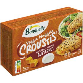 Nuggets Veggie Croustis Abóbora E Mozzarella Bonduelle 305 gr