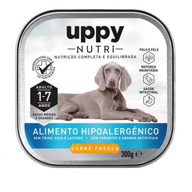 Comida Húmida Para Cão Adulto Raças Médias E Maxi Frango Terrina Uppy Nutri 300 g