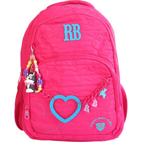 Mochila Rosa Corações Rebecca Bonbon