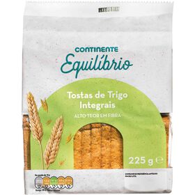 Tostas De Trigo Integrais Continente Equilíbrio